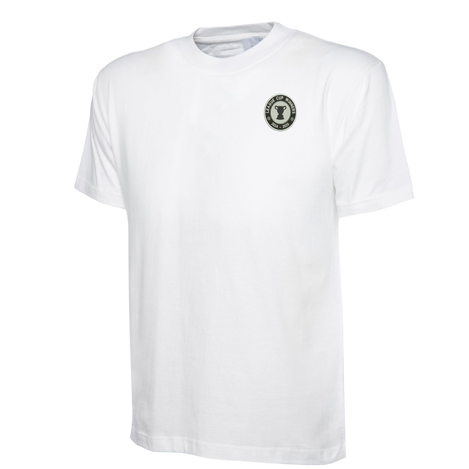 Newcastle League Cup Embroidered T Shirt