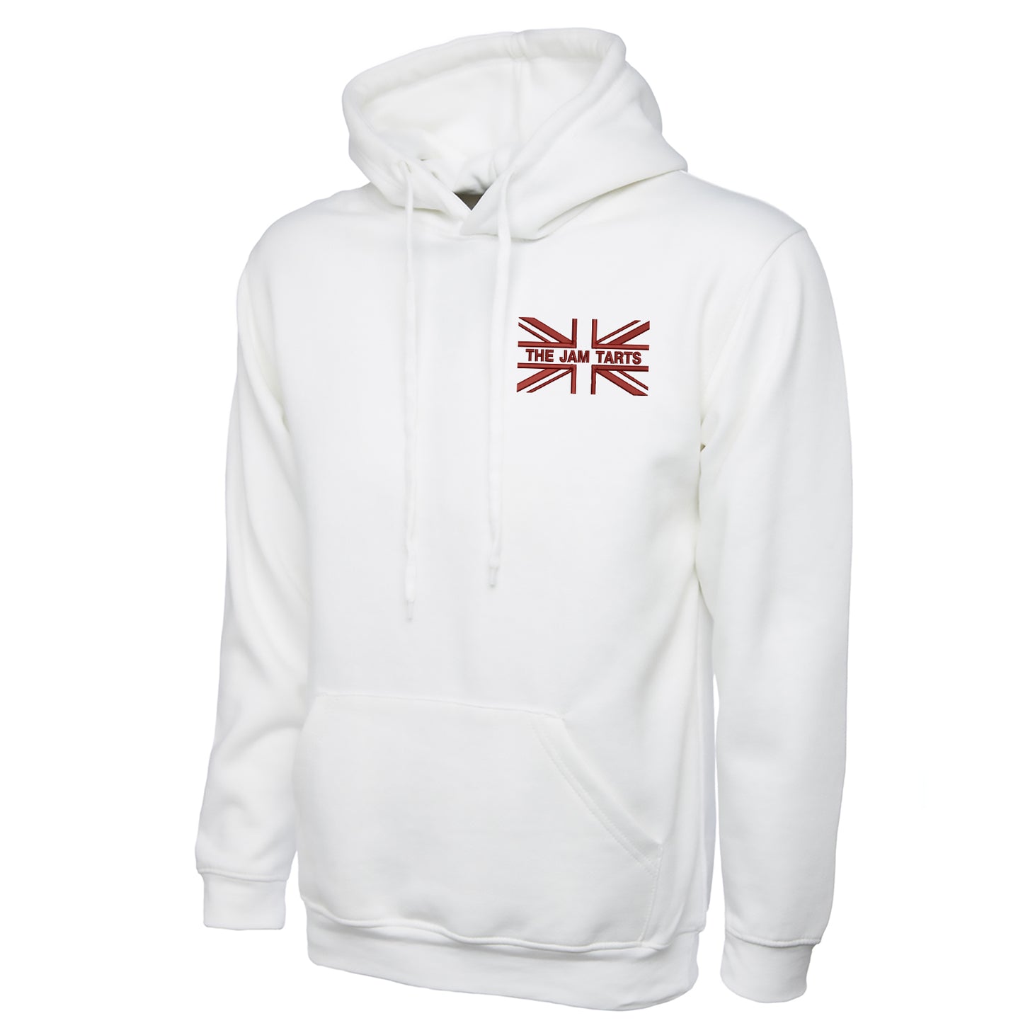 The Jam Tarts Union Jack Embroidered Hoodie