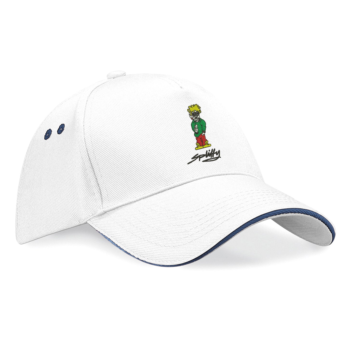 Retro Eclipse Embroidered Baseball Cap