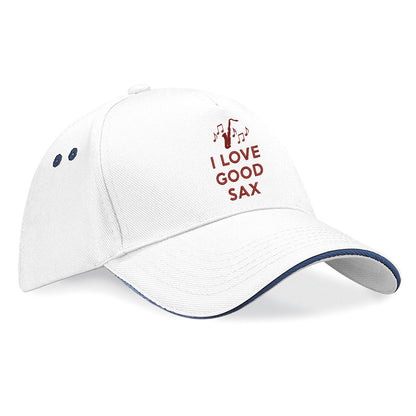 I Love Good Sax Baseball Cap