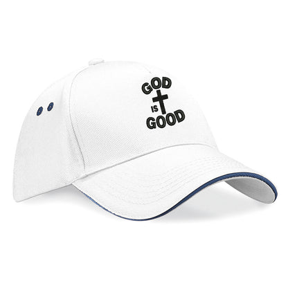 God is Good Embroidered Baseball Cap