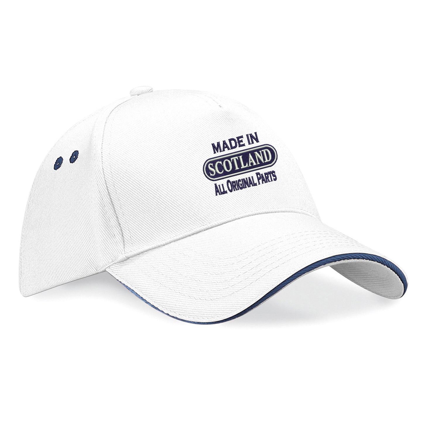 Made in Scotland All Original Parts Embroidered Baseball Cap