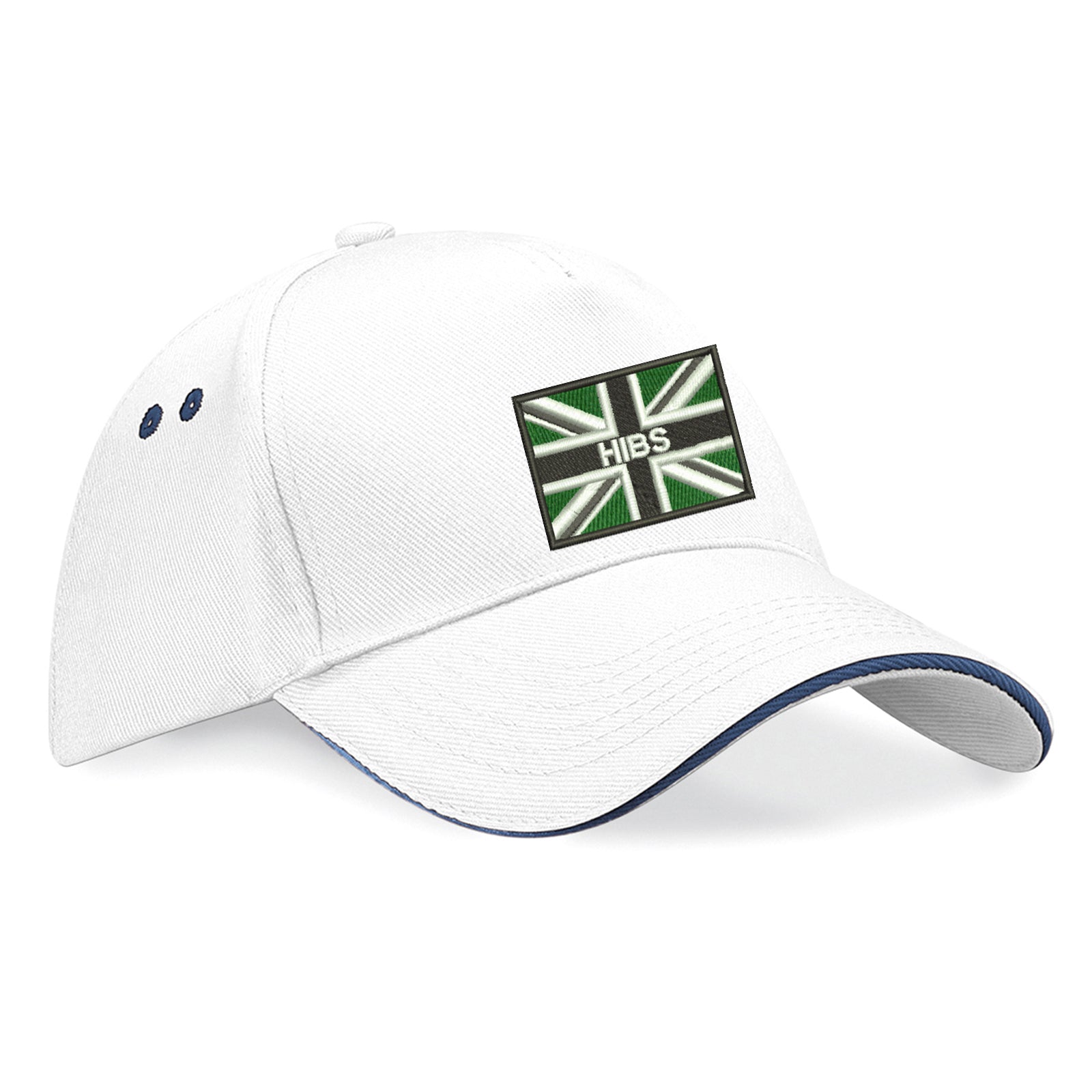  Hibs Coloured Union Jack Baseball Cap