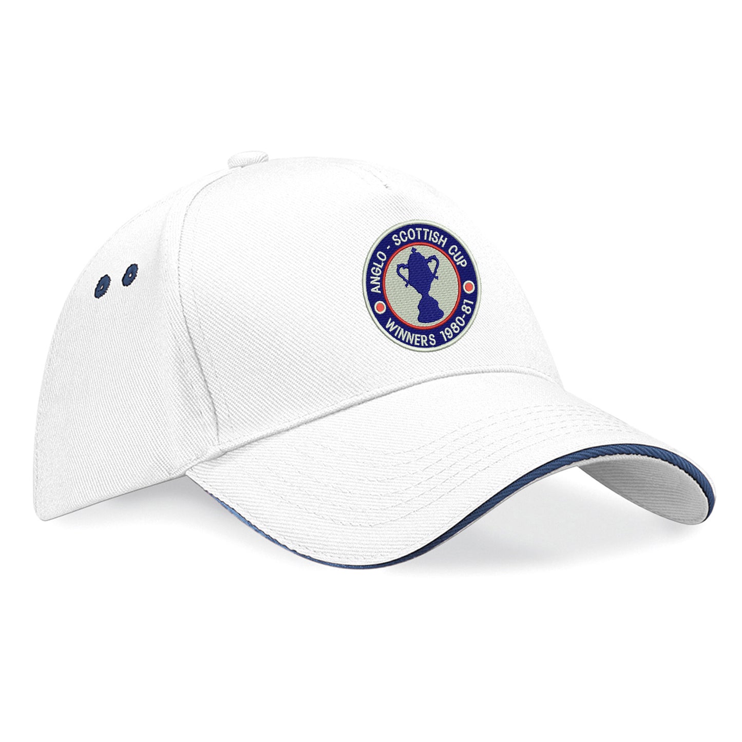 Retro Chesterfield Anglo-Scottish Cup Winners 1981 Embroidered Baseball Cap