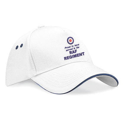 Proud to Have Served in The RAF Regiment Baseball Cap