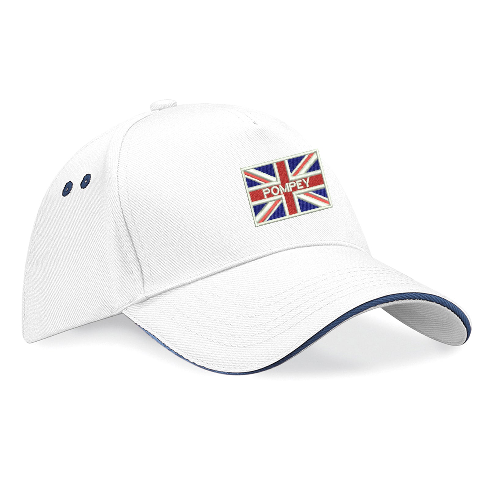 Pompey Coloured Union Jack Baseball Cap
