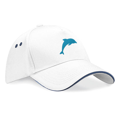 Dolphin Embroidered Baseball Cap