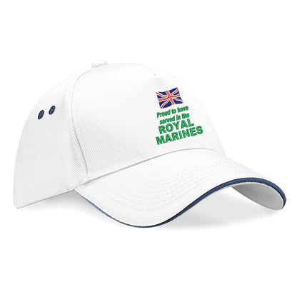 Proud to Have Served in The Royal Marines Baseball Cap