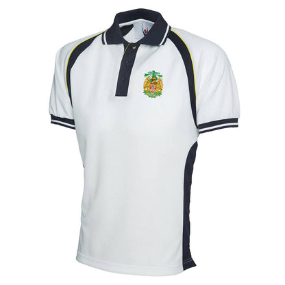 Retro Leicester FC Rugby 1990s Embroidered Polyester Sports Polo Shirt