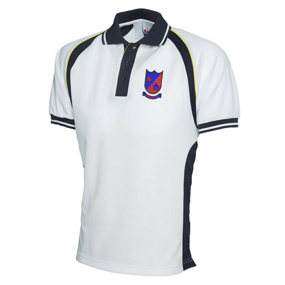 Retro Aldershot 1972 Embroidered Polyester Sports Polo Shirt