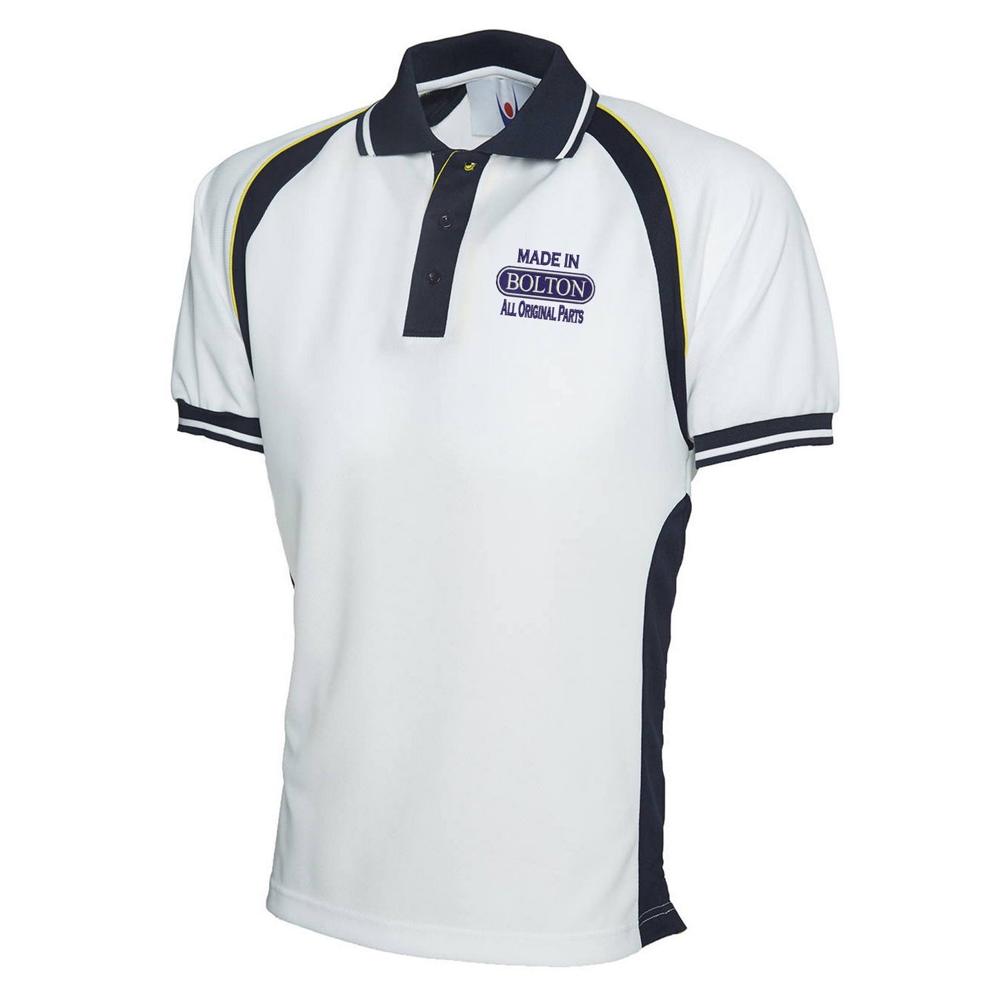 Made in Bolton All Original Parts Sport Polo Shirt