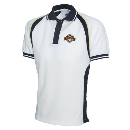 Red Devils Keep The Faith Embroidered Polyester Sports Polo Shirt