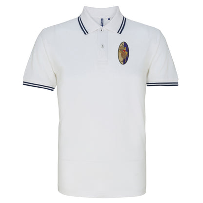 Retro West Brom 1933 Embroidered Tipped Polo Shirt