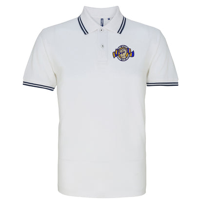 The Stags Keep The Faith Embroidered Tipped Polo Shirt