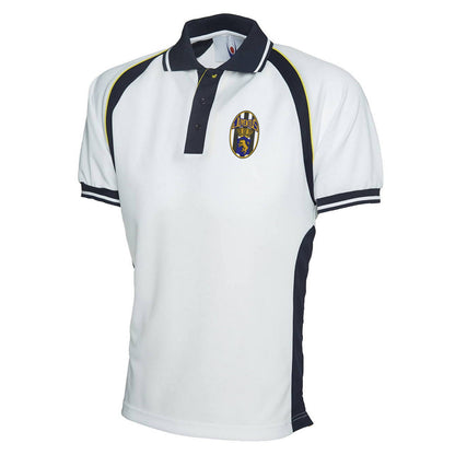 Retro Juventus 1970 Embroidered Polyester Sports Polo Shirt