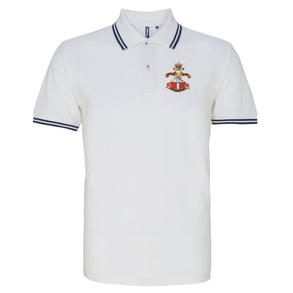 Devonport Field Gun Crew Embroidered Tipped Polo Shirt