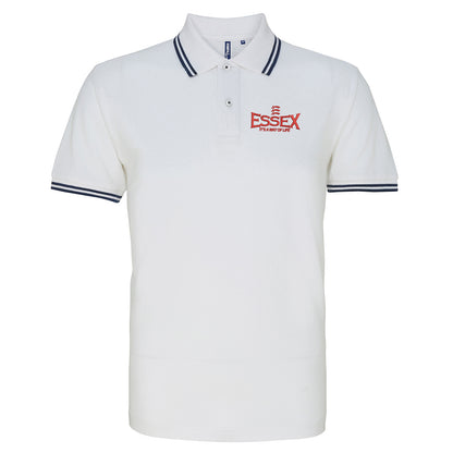 Essex It's Way of Life Embroidered Tipped Polo Shirt