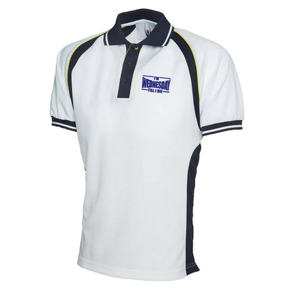 I'm Wednesday Till I Die Embroidered Polyester Sports Polo Shirt