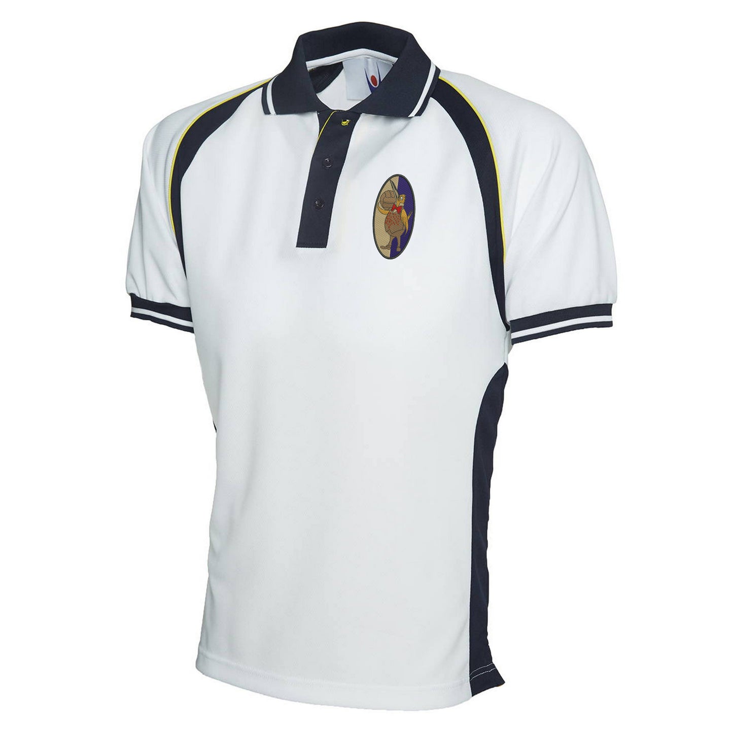 Retro West Brom 1933 Embroidered Sports Polo Shirt