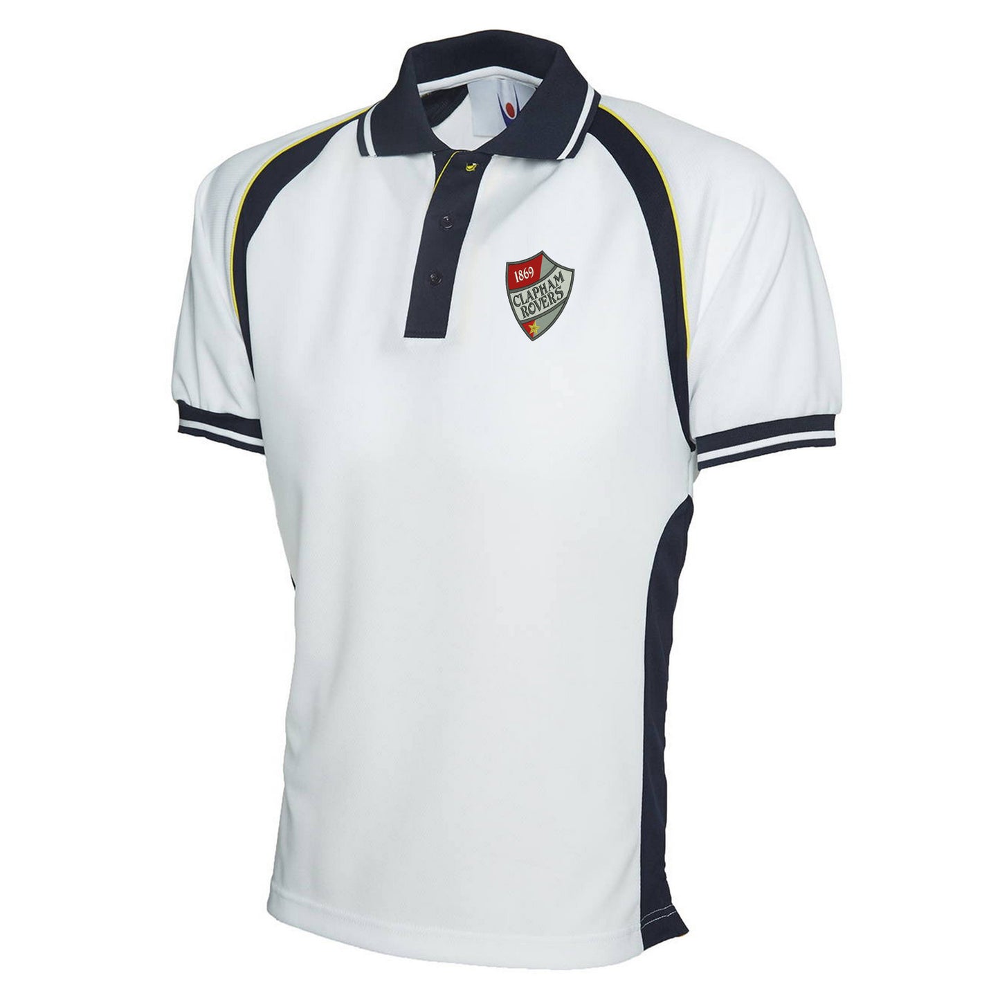 Retro Clapham Rovers Sports Polo Shirt