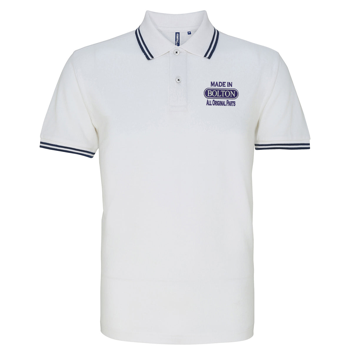 Made in Bolton All Original Parts Polo Shirt