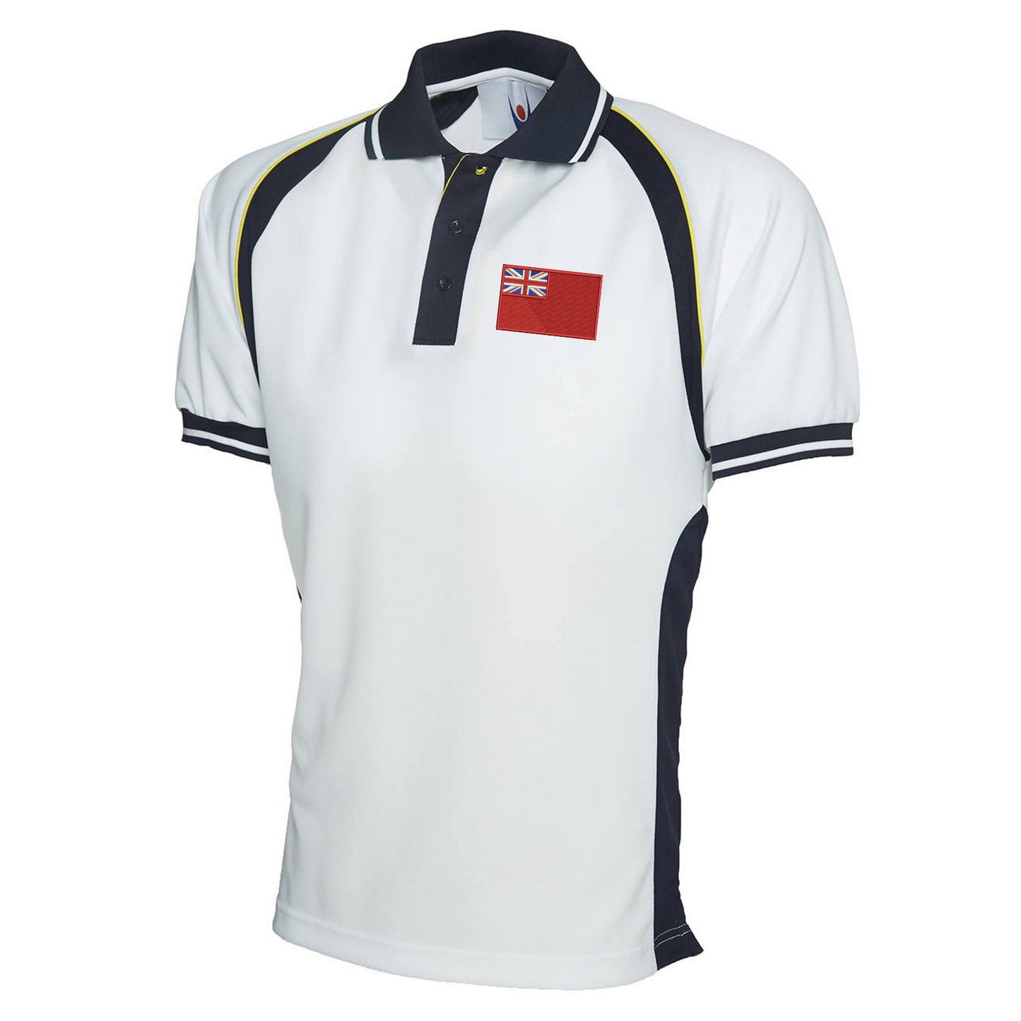 Red Ensign Embroidered Sports Polo Shirt