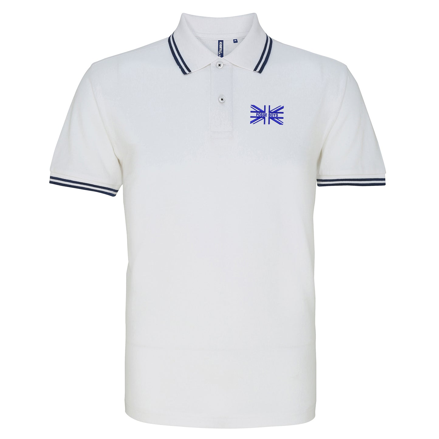Fosse Boys Union Jack Tipped Polo Shirt