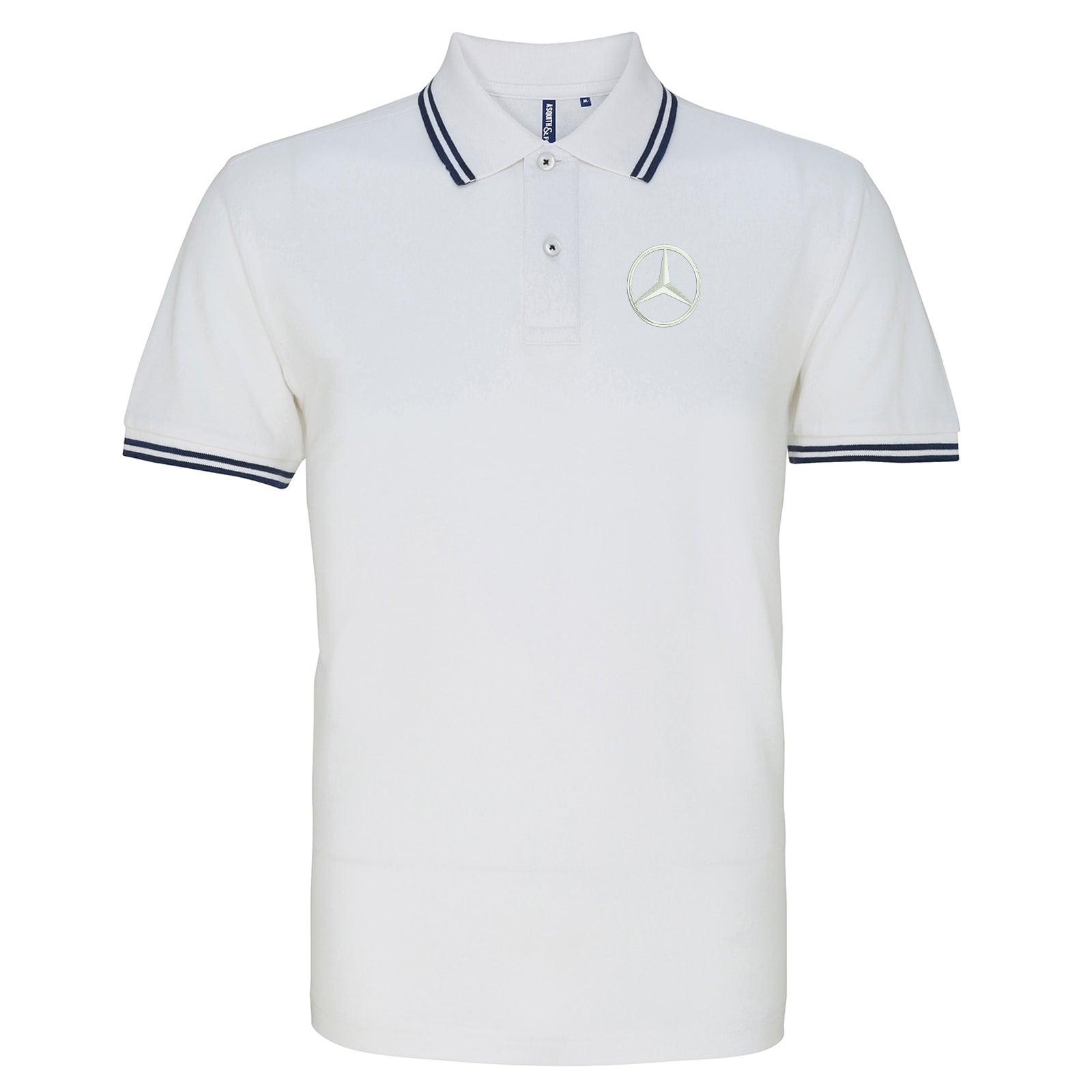 Embroidered Mercedes Polo Shirt UK