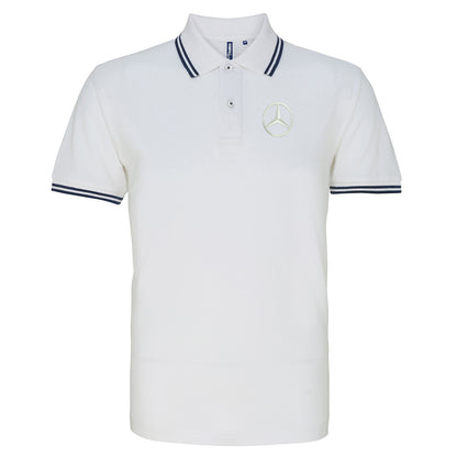 Embroidered Mercedes Polo Shirt UK