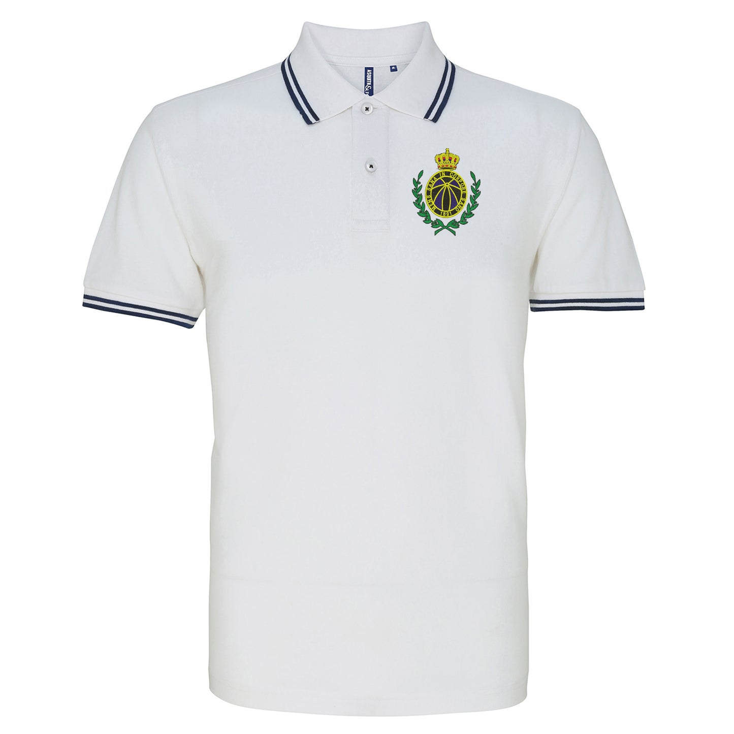 Retro Club Brugge 1970s Polo Shirt