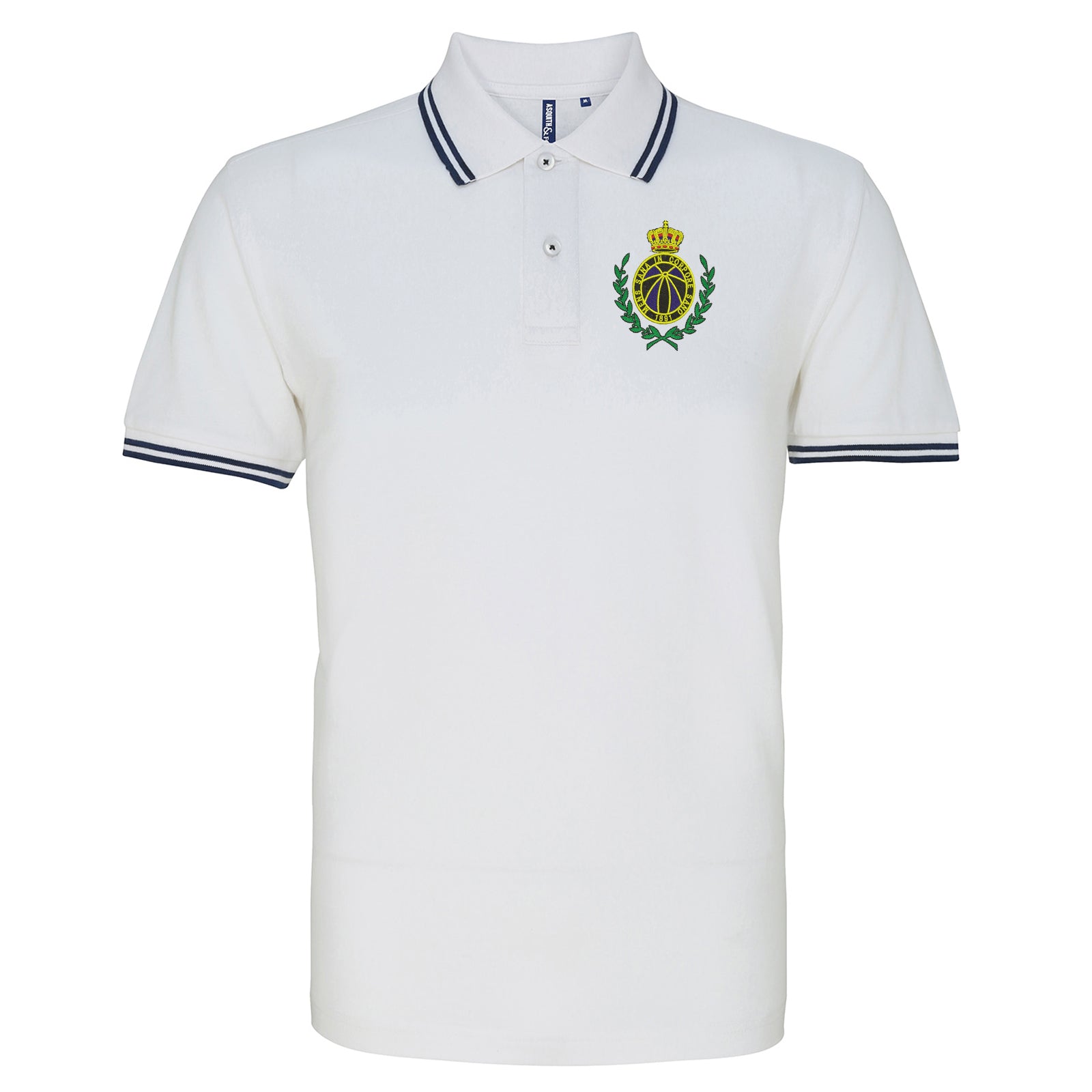 Retro Club Brugge 1970s Polo Shirt