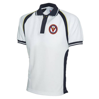 Retro Clapton Orient Somme Memorial Embroidered Sports Polo Shirt