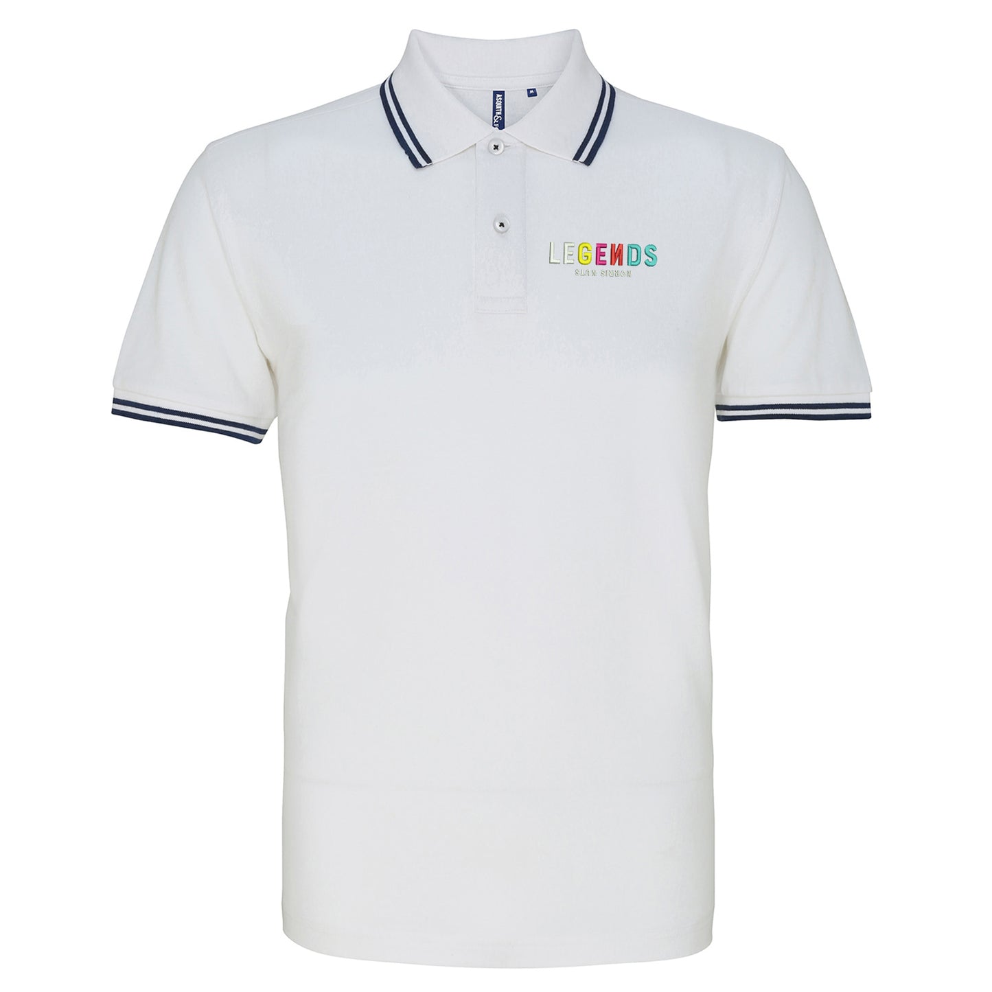 Norris Nuts Legends Embroidered Tipped Polo Shirt