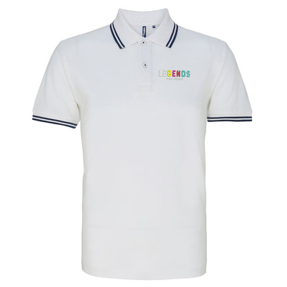 Norris Nuts Legends Embroidered Tipped Polo Shirt