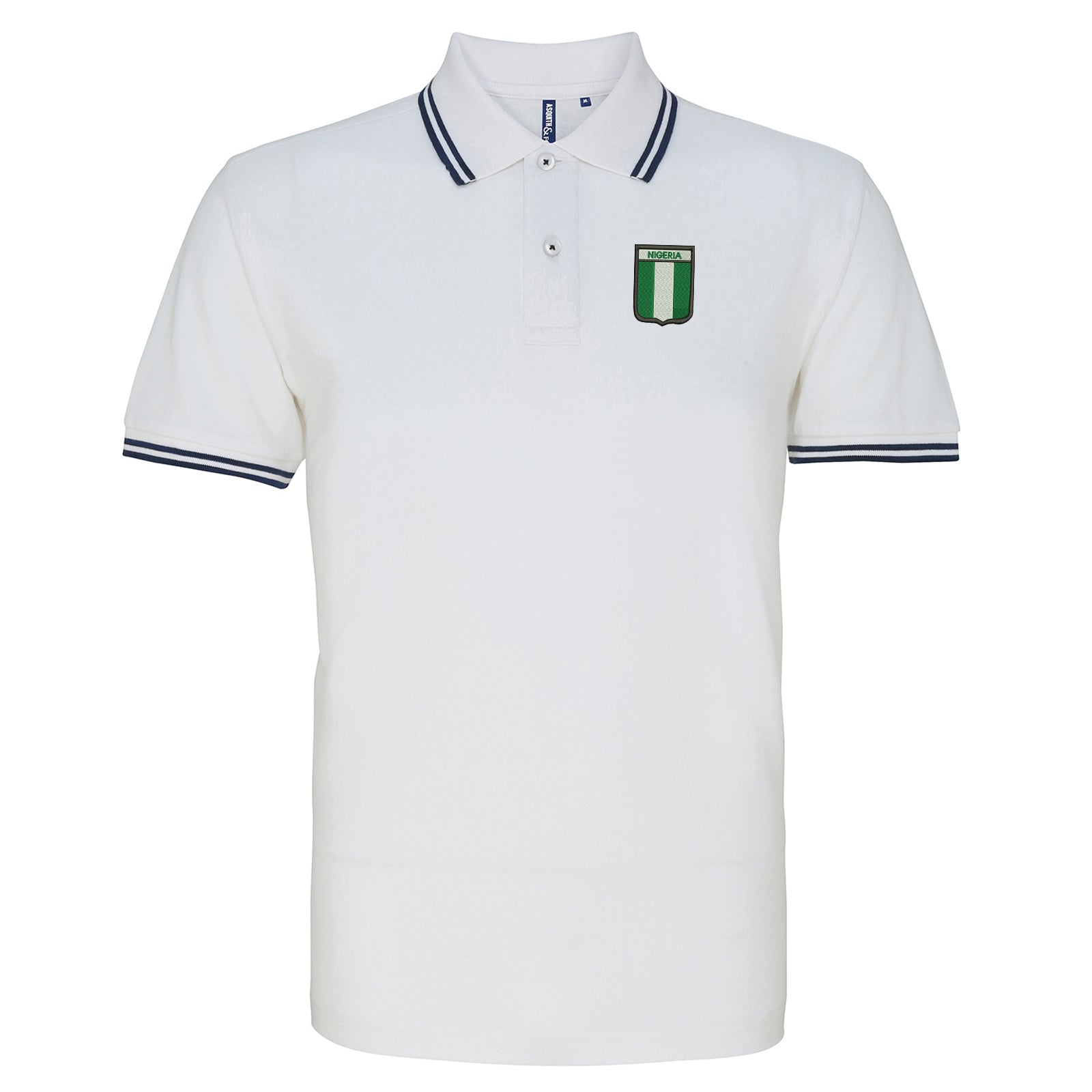 Flag of Nigeria Shield Polo Shirt