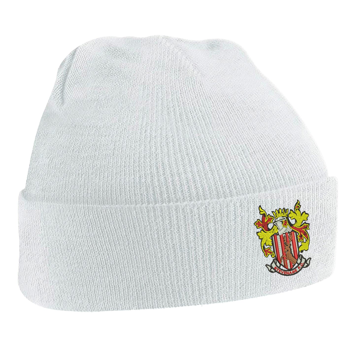 Retro Stevenage 1976 Embroidered Beanie Hat