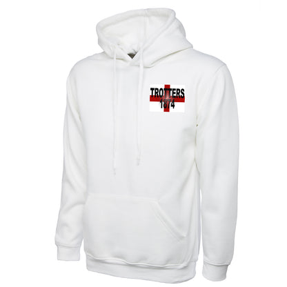 Trotters 1874 England Flag Hoodie