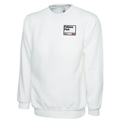 Fellows Park Walsall WS2 Embroidered Classic Sweatshirt