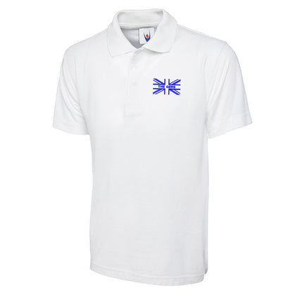 The Gers Union Jack Embroidered Classic Polo Shirt