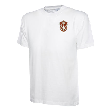 Retro Thames Ironworks FC Embroidered Classic T-Shirt