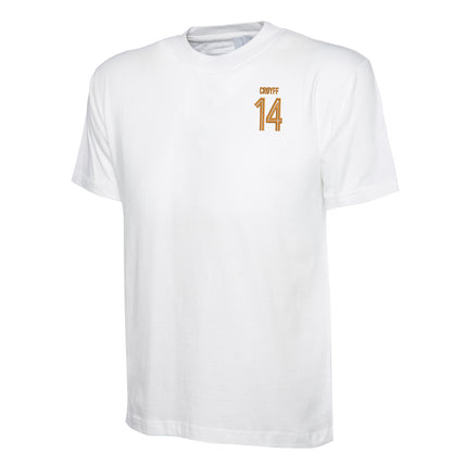 Cruyff 14 Embroidered Classic T-Shirt