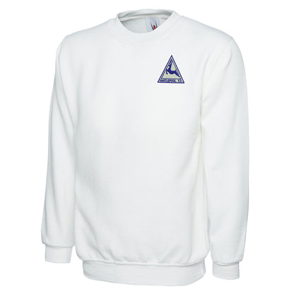 Retro Hartlepool Embroidered Classic Sweatshirt