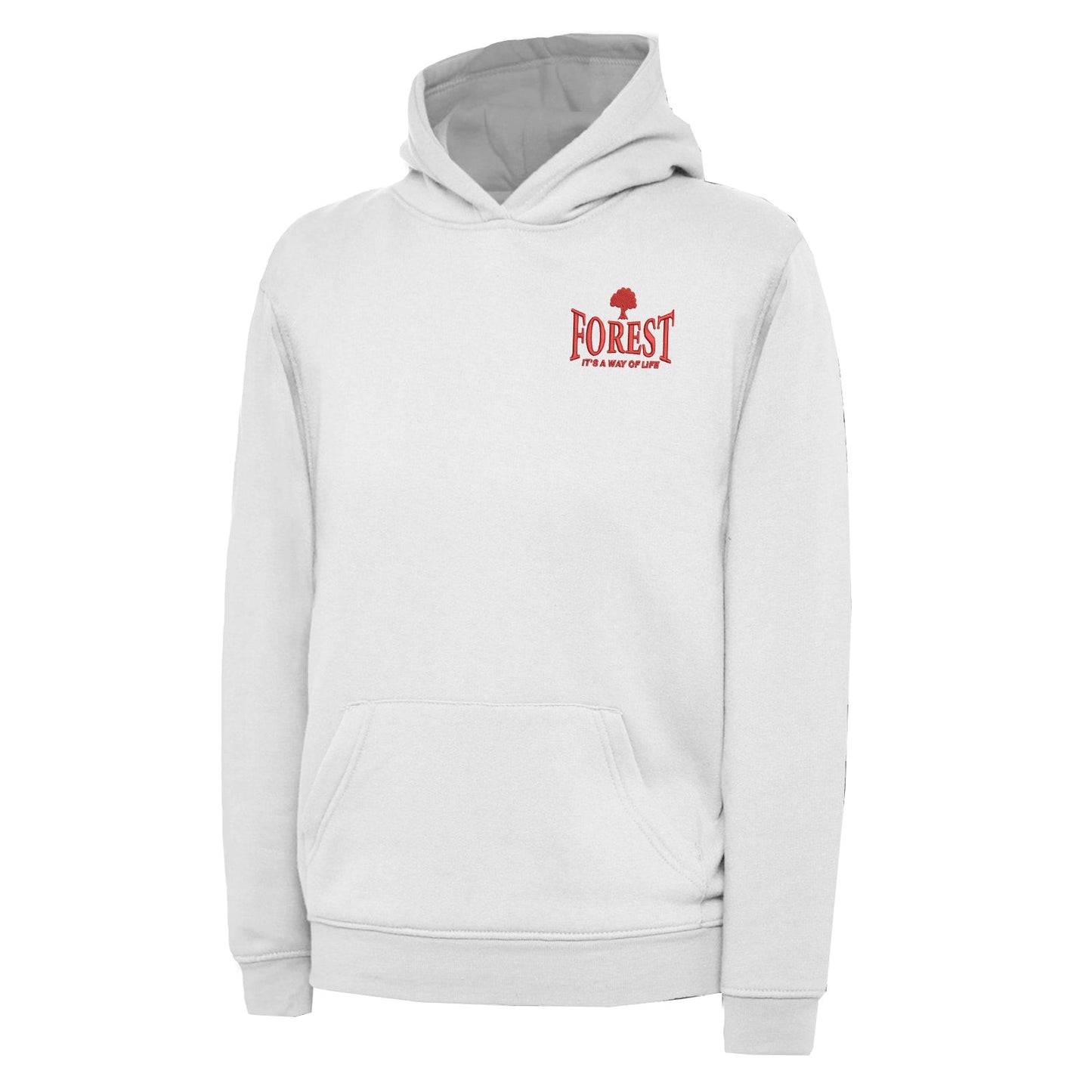 Forest It's a Way of Life Embroidered Children's Hoodie