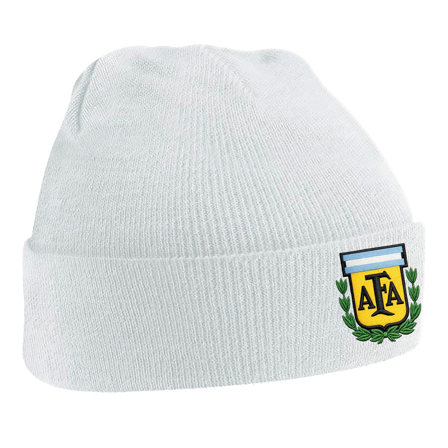 Old School Argentina Football Beanie Hat