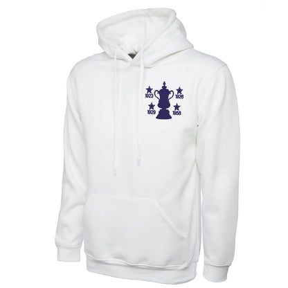 Retro Bolton Four Time Cup Winners Hoodie