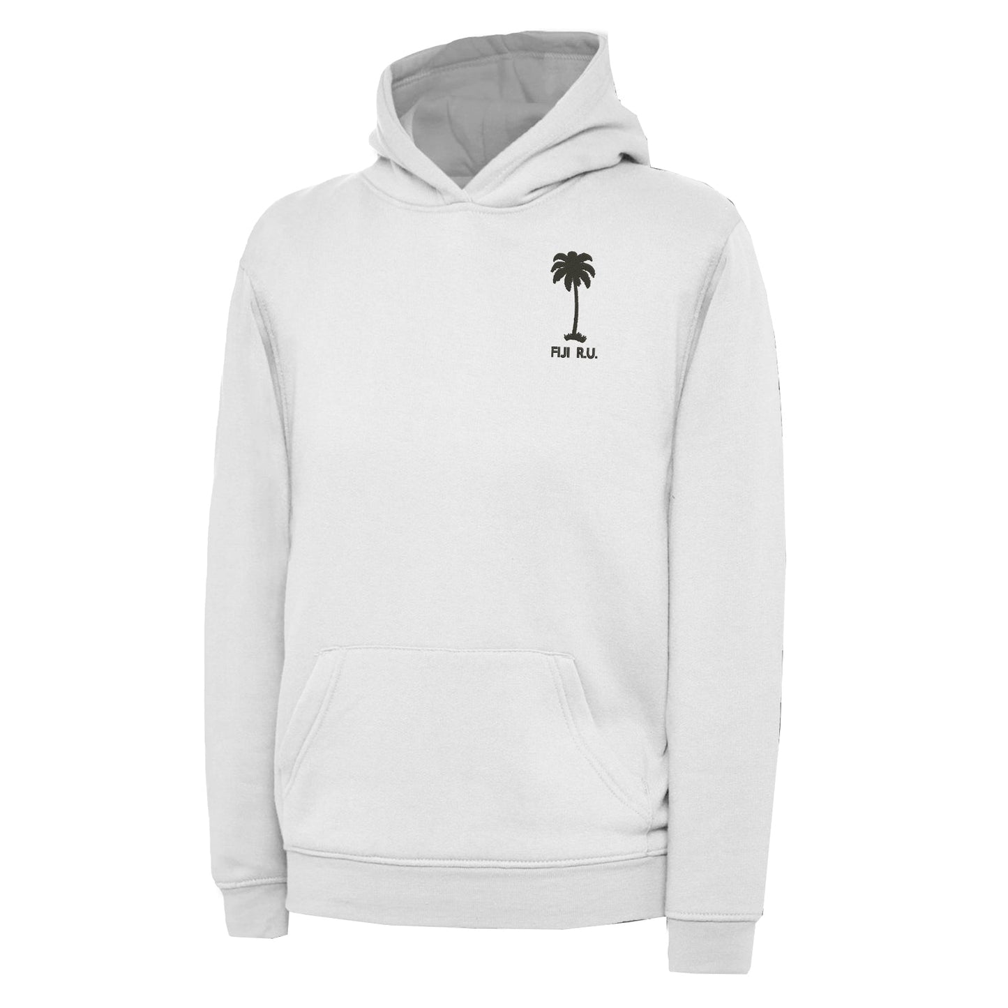 Retro Fiji Rugby 1920s Embroidered Children's Hoodie