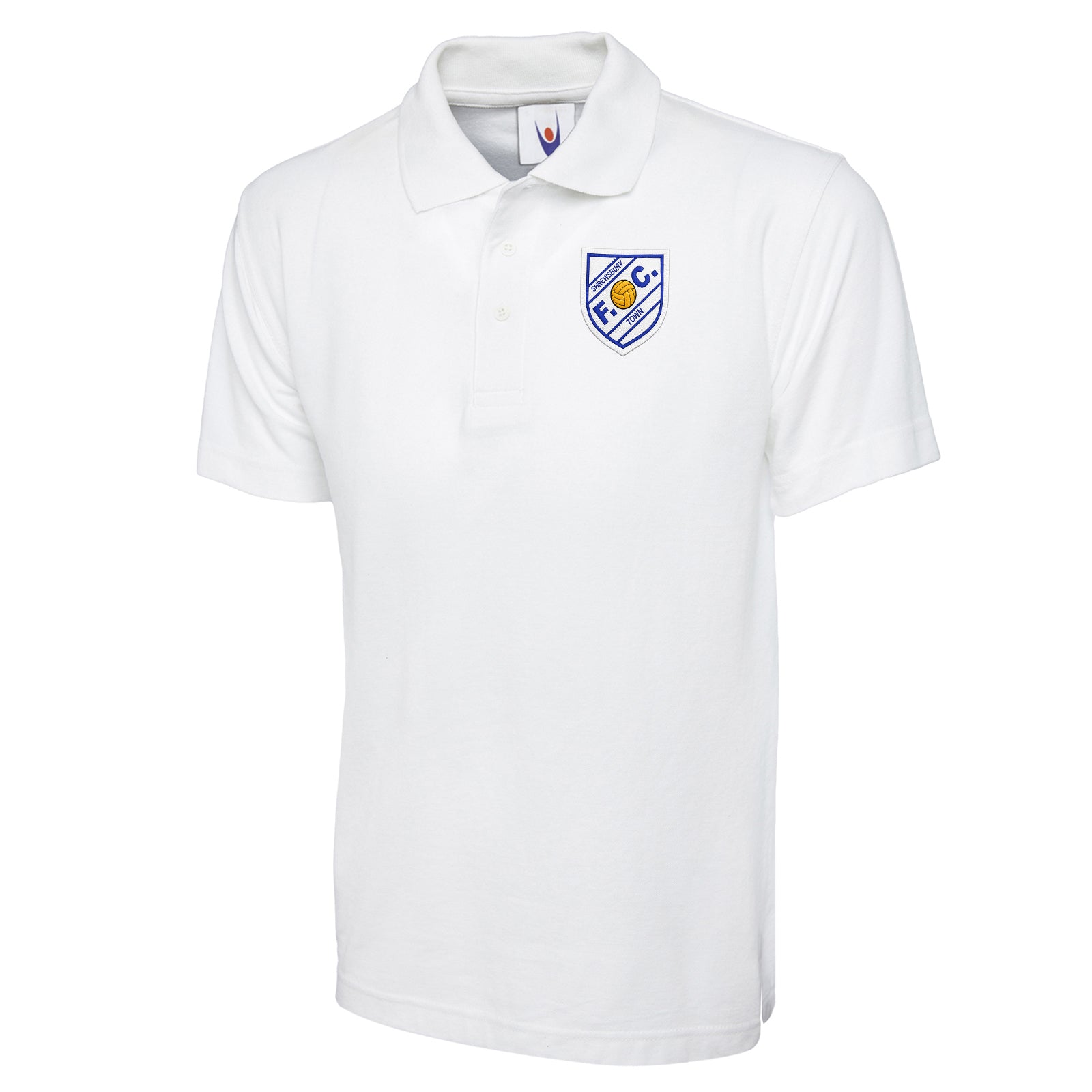 Old School Shrewsbury Town Football Polo Shirt 