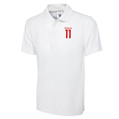 Mo Salah Liverpool Football Polo Shirt