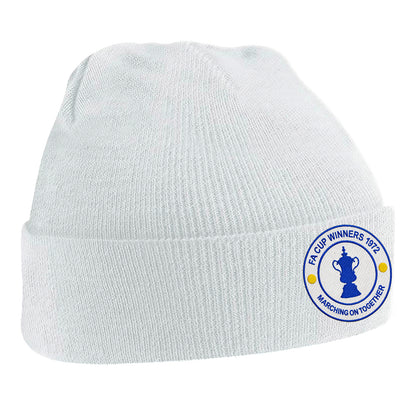 Old School Leeds United Beanie Hat