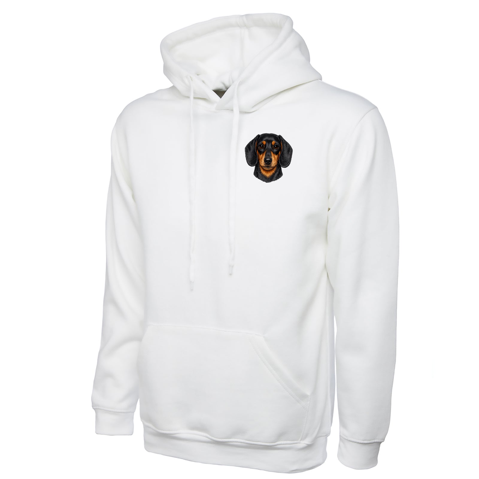 Dachshund Dog Face Hoodie 